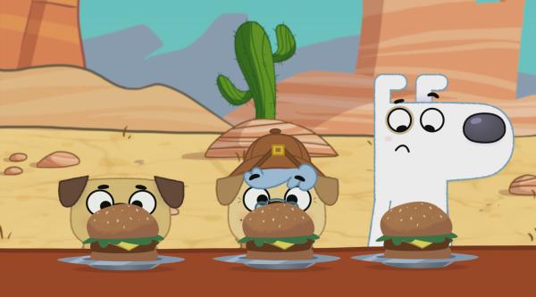 Bild 1 von 4: Ob der Cheeseburger schmecken wird?