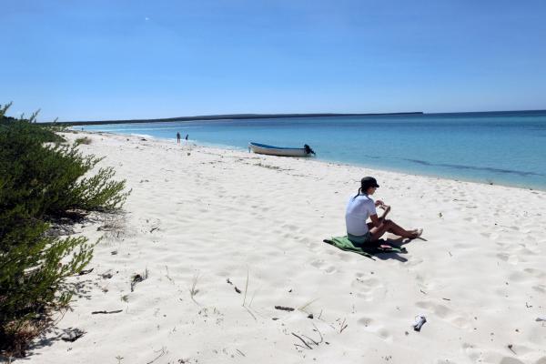 Bild 1 von 3: Blick auf die Bahía de las Águilas in der Dominikanischen Republik