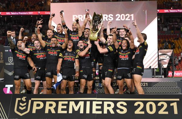 Bild 1 von 2: Sieger der NRL 2021 - Penrith Panthers