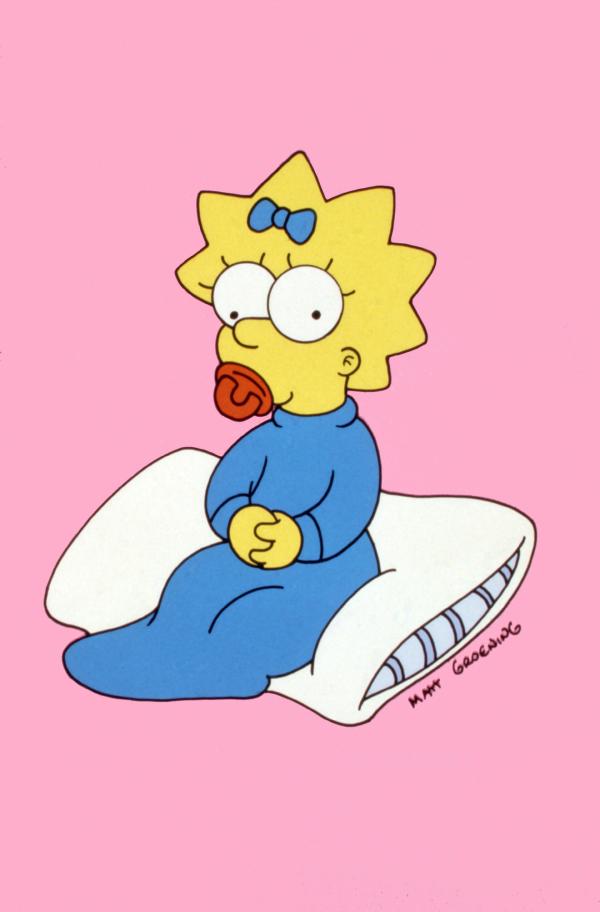 Bild 1 von 19: (17. Staffel) - Das Nesthäkchen der Simpsons: die kleine Maggie.