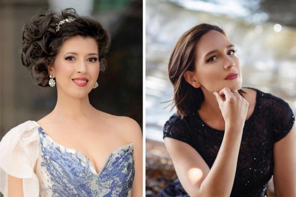 Bild 1 von 1: Im Bild: Lisette Oropesa (Maria Stuarda), Lindsey Kate (Elisabetta).