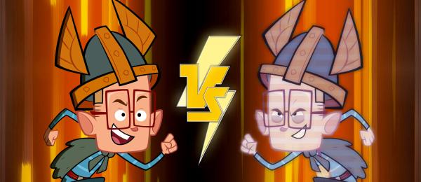 Bild 1 von 2: Marcus tritt gegen seinen Avatar Cusmar an.