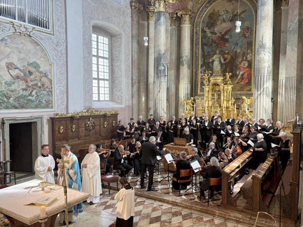 Bild 1 von 1: Im Bild: Festgottesdienst im Rahmen der Musica Sacra.