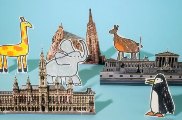 Bild 1 von 3: Wien will die kinderfreundlichste Stadt der Welt werden ? in einer großangelegten Befragungsaktion wurden die Bedürfnisse der Wiener Kinder ermittelt. ?Mehr Tiere in der Stadt? war ein großes Anliegen.