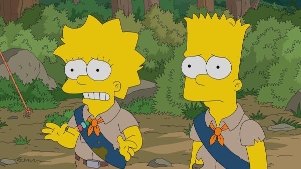 Bild 1 von 9: Lisa (l.); Bart (r.)