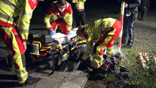 Bild 1 von 1: Auf die Rettungskräfte in Hof wartet ein ungewöhnlicher Einsatz