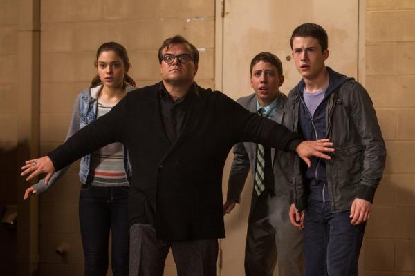 Bild 1 von 4: L-r, Odeya Rush, Jack Black, Ryan Lee and Dylan Minnette star in Columbia Pictures' \