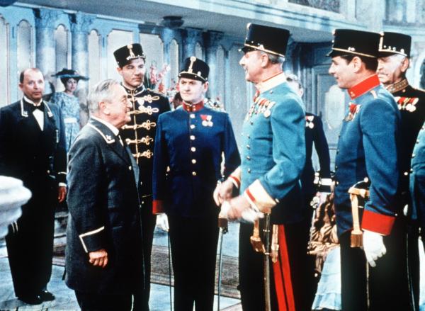 Bild 1 von 4: Im Bild: Paul Löwinger, Hans Moser, Hans Olden, Rudolf Prack.