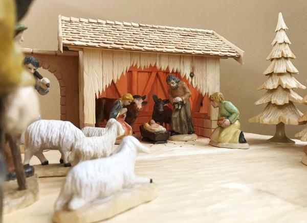 Bild 1 von 6: Im Bild: In Vorarlberg herrscht seit einigen Jahren ein regelrechter Krippenbauboom, dieser Entwicklung trägt das \