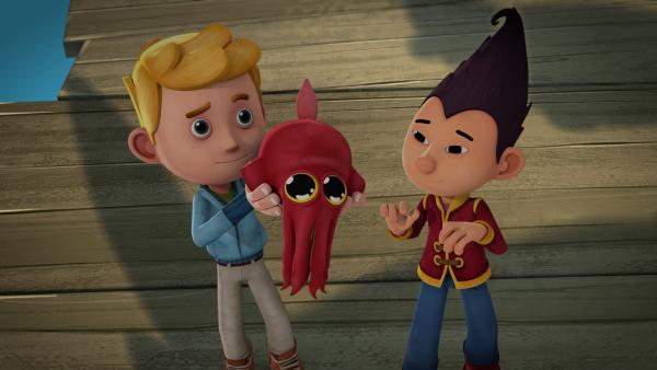 Bild 1 von 7: Jack möchte Kraki zurückgeben.