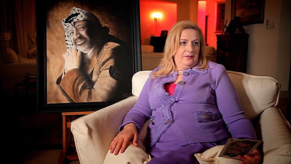 Bild 1 von 3: Sie war die Frau von Jassir Arafat: Suha Arafat.