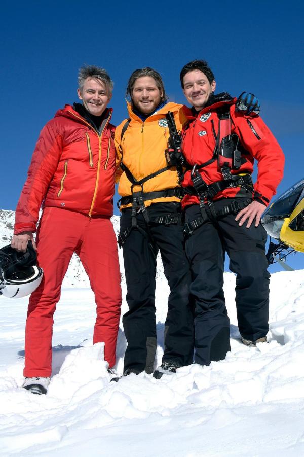 Bild 1 von 4: Im Bild (v.li.): Robert Lohr (Michael Dörfler), Sebastian Ströbel (Markus Kofler), Markus Brandl (Tobias Herbrechter).