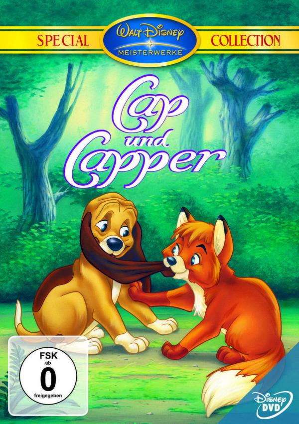 Bild 1 von 3: Fuchsjunge Cap und Jagdhund Capper sind die besten Freunde, obwohl sie in der Natur Feinde sein müssten. Als Cap ein Jahr wird trennen sich jedoch ihre Wege, denn die menschliche Ziehmutter entlässt den jungen Fuchs in die Wildnis. Ob die Freundschaft von Cap und Capper die natürlichen Grenzen überwinden kann?