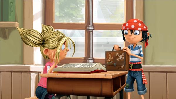 Bild 1 von 3: Während Matilda büffelt ist Jim mehr für Lernpausen.