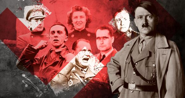 Bild 1 von 7: Auf Grundlage aktueller Forschungen und mit koloriertem Archivmaterial erzählt die Dokumentation die Biografien der wichtigsten Figuren aus Hitlers Machtzirkel.