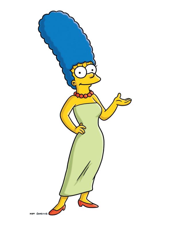 Bild 1 von 17: (21. Staffel) - Immer um Anstand und Sitte in der chaotischen Familie bemüht: Mutter Marge ...