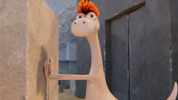 Bild 1 von 5: Zunächst ist das neue, gigantische Spiel von Minus Drei für seinen Freund Flint eine gigantische Schufterei.