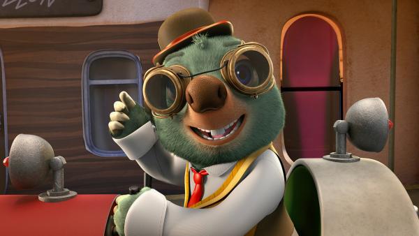 Bild 1 von 3: Die Zeit ist genau um ein Jahr zurückgedreht und Maulwurf Moley ahnt nicht, dass gleich etwas passieren wird, das sein Leben für immer verändert. Er wird zum Hüter des magischen Maulbuchs der Magie.