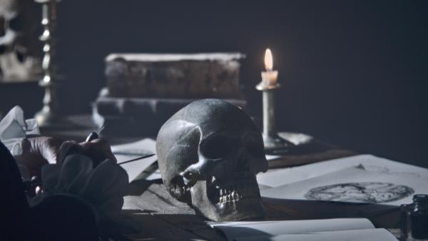 Bild 1 von 3: Haben Grabräuber es auf den Schädel William Shakespeares abgesehen?