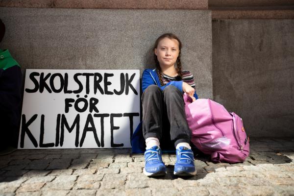 Bild 1 von 3: Schulstreik fürs Klima. Aus Greta Thunbergs Idee entsteht die globale Bewegung \