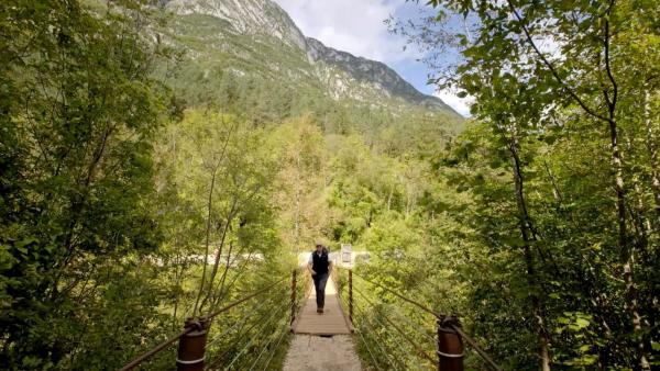 Bild 1 von 7: Im Bild: Harald Krassnitzer, Soca Tal, Slowenien.