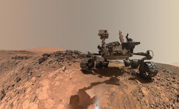 Bild 1 von 3: Selfie auf dem Mars: Der NASA-Rover \