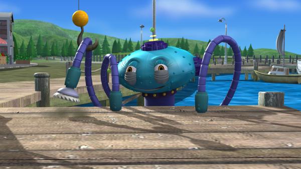 Bild 1 von 2: UMA soll Timmy und Bess helfen den Außerirdischen einzufangen.