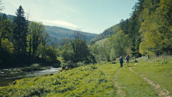 Bild 1 von 4: Wandern längs des Doubs ist ein wahres Naturerlebnis.