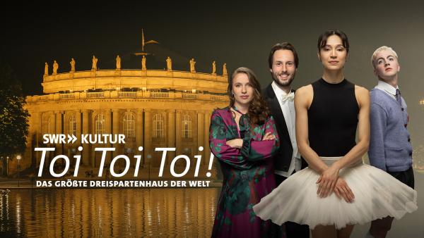 Bild 1 von 6: Keyviusal zu Toi Toi Toi! Das größte Dreispartenhaus der Welt.