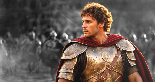 Bild 1 von 3: In der Schlacht auf den Katalaunischen Feldern 451 nach Christus stellen sich Römer und Westgoten den Hunnen unter König Attila entgegen.