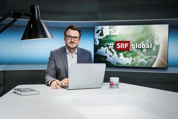Bild 1 von 2: Moderator Sebastian Ramspeck.