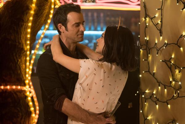 Bild 1 von 9: Drew (Justin Theroux, l.); Audrey (Mila Kunis, l.)