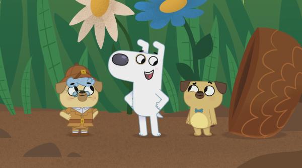 Bild 1 von 4: Mit einem Trick, gelingt es Dog, Puck und Oma Puck, sich vor den Minitieren zu schützen.