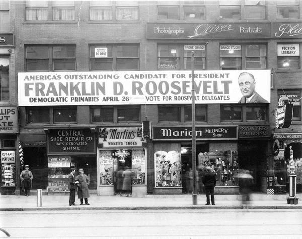 Bild 1 von 3: Franklin D. Roosevelt regierte die USA von 1933 bis zu seinem Tod 1945.