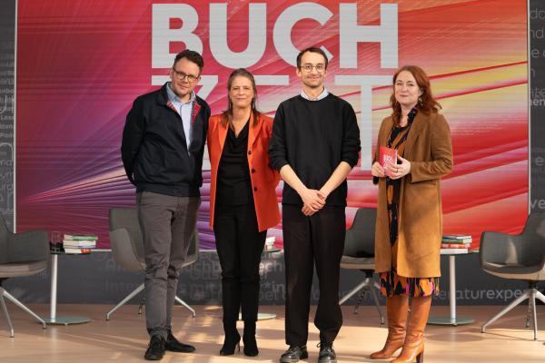 Bild 1 von 1: von links: Kai Sina, Sandra Kegel, Kais Harrabi, Katrin Schumacher