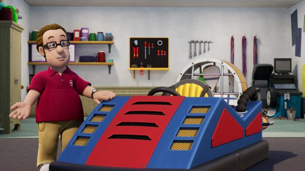 Bild 1 von 3: Ob die Erfindungen von Hannahs Vater cool genug sind für einen Livestream?!