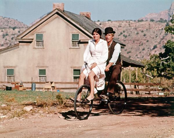 Bild 1 von 4: Etta Place (Katharine Ross, l.); Butch Cassidy (Paul Newman, r.)