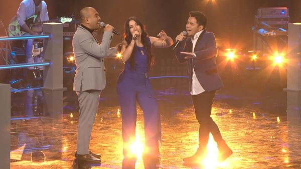 Bild 1 von 13: (v.l.n.r.) Ryan Bridge Madrid; Viviana Milioti; John Cadeliña