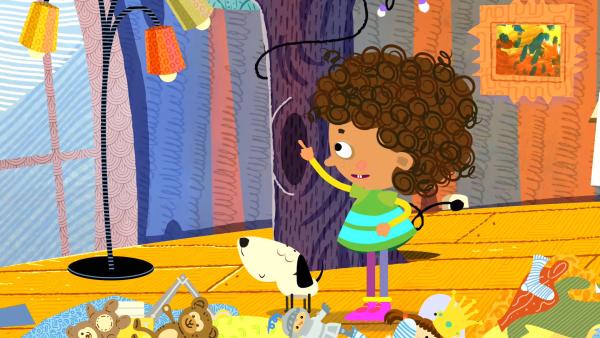 Bild 1 von 4: Mia hat eine Idee.