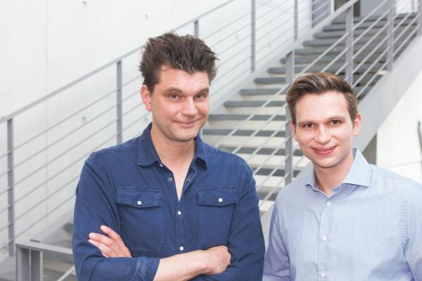 Bild 1 von 4: Lutz van der Horst (l.) und Fabian Köster (r.).