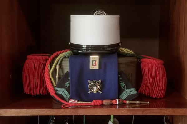 Bild 1 von 7: Der Spint eines Legionärs mit dem \