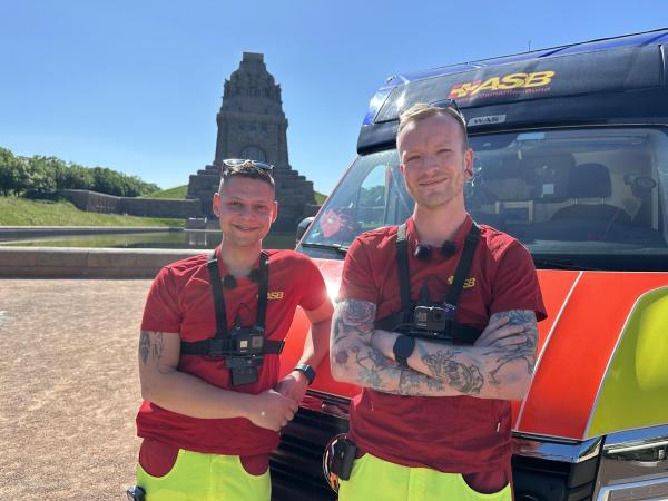 Bild 1 von 17: Dustin Reh (l.); Felix Olbrich (r.)