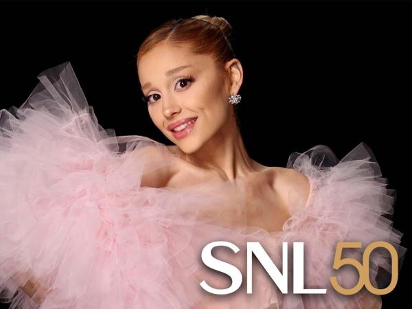 Bild 1 von 9: (50. Staffel) - Saturday Night Live - Ariana Grande