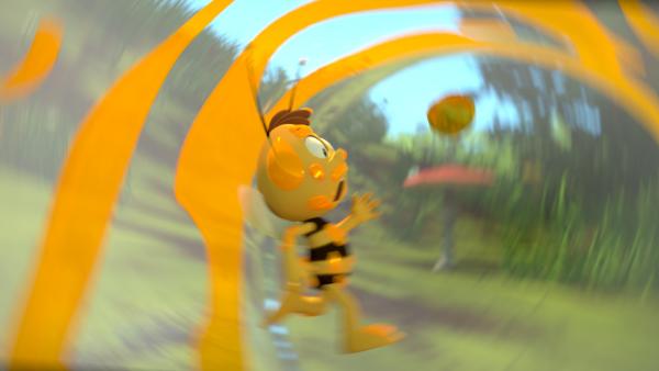 Bild 1 von 5: Willi in der Limonadenflasche.