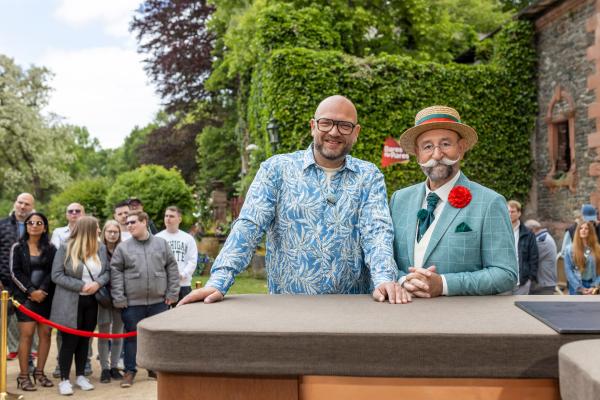 Bild 1 von 15: Von links: Sven Deutschmanek und Horst Lichter
