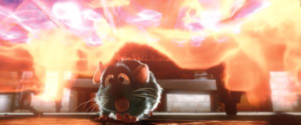 Bild 1 von 3: In diesem Oscar-prämierten Meisterwerk aus dem Hause Pixar träumt die mit einem besonders feinen Geruchs- und Geschmackssinn ausgestattete Ratte Rémy davon, ein so berühmter Chefkoch wie der jüngst verstorbene Auguste Gusteau zu werden. Eines Tages verschlägt es Rémy nach Paris, just ins frühere Restaurant seines Idols. Als Ratte ist er in der Küche des Gourmet-Restaurants jedoch ein nicht unbedingt gern gesehener Gast - genau wie der unfähige Küchenjunge Linguini. Doch die beiden merken schnell, dass sie im Team durchaus kulinarische Höchstleistungen vollbringen können und arbeiten von nun an zusammen.