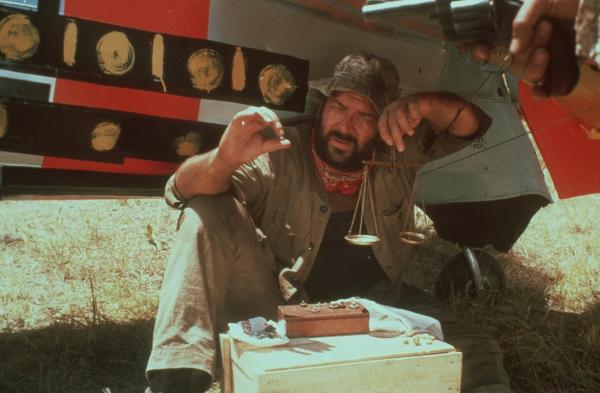 Bild 1 von 5: Eigentlich kann ihn nichts aus der Ruhe bringen, aber wehe, wenn das passiert: Salud (Bud Spencer) ...