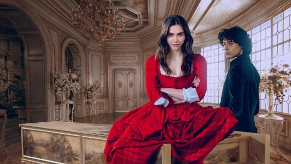 Bild 1 von 12: Im Bild: Havana Joy (Maria Anna Mozart), Eren M. Güvercin (Wolfgang Amadeus Mozart).