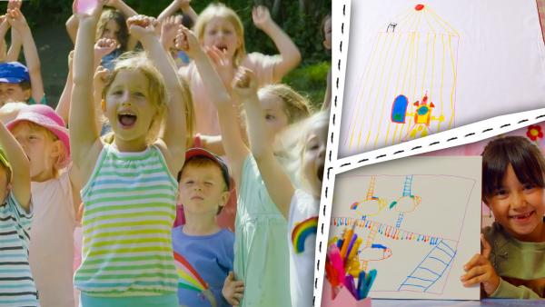 Bild 1 von 2: Karussells, Zirkuszelte und ein Kindergartenfest