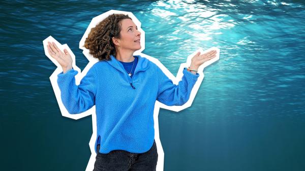 Bild 1 von 1: Warum unsere Ozeane echte Klimaretter sein können, erfährt Reporterin Gesa Dankwerth auf einem Forschungsschiff des GEOMAR Helmholtz-Zentrum für Ozeanforschung Kiel.